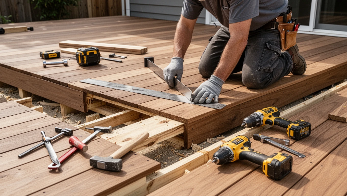 Wood Deck Installation